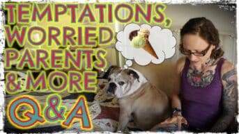 Resisting Non-Vegan Temptations, Worried Parents & Bonus! | Q&A
